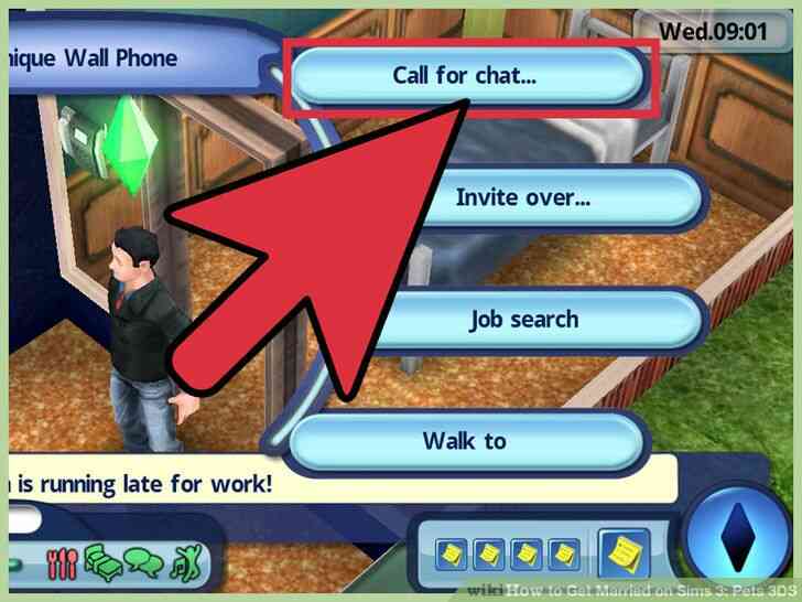 Image intitulée mariez-vous sur Sims 3_ Animaux de compagnie 3DS Étape 23